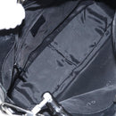 GUCCI Bamboo Shoulder Bag Leather 2way Black Gold 001 1638 2123 Auth 158423-17