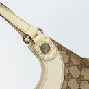 GUCCI GG Canvas Tote Bag Beige Gold 154982 Auth 158424-18