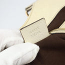 GUCCI GG Canvas Tote Bag Beige Gold 154982 Auth 158424-12