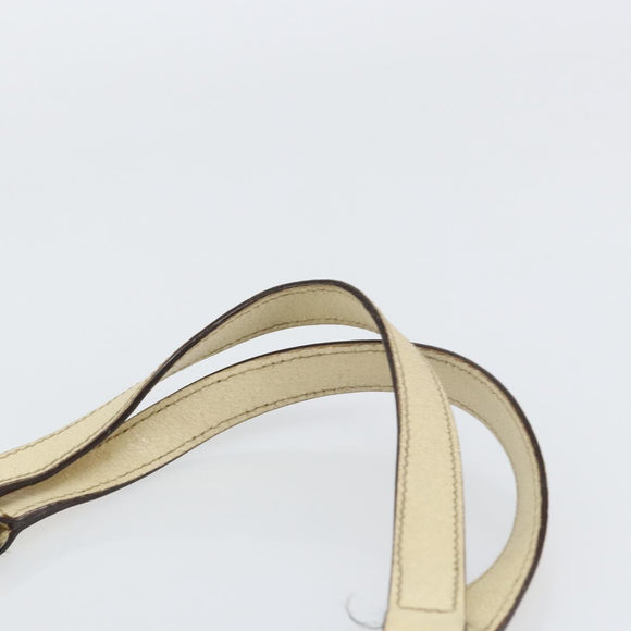 GUCCI GG Canvas Tote Bag Beige Gold 154982 Auth 158424