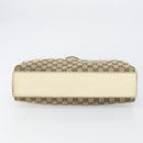 GUCCI GG Canvas Tote Bag Beige Gold 154982 Auth 158424-5