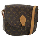 LOUIS VUITTON Monogram Saint Cloud GM Shoulder Bag M51242 LV Auth 158438-1