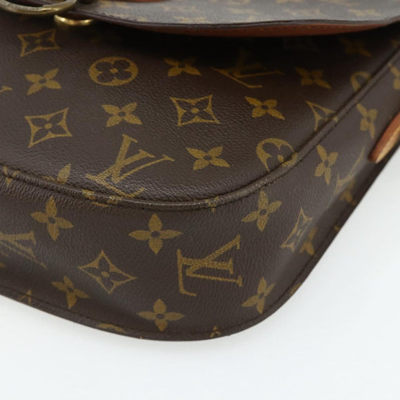 LOUIS VUITTON Monogram Saint Cloud GM Shoulder Bag M51242 LV Auth 158438