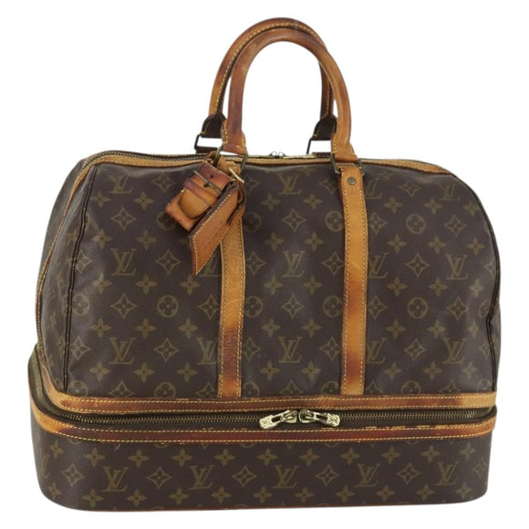 LOUIS VUITTON Monogram Sac Sports Boston Bag M41444 LV Auth 158448
