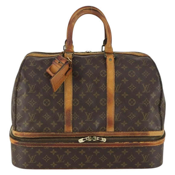 LOUIS VUITTON Monogram Sac Sports Boston Bag M41444 LV Auth 158448
