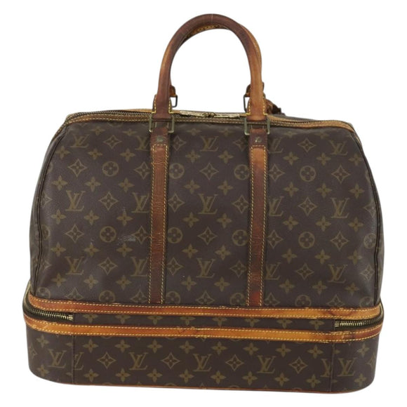 LOUIS VUITTON Monogram Sac Sports Boston Bag M41444 LV Auth 158448