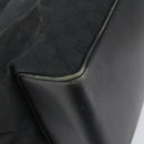 GUCCI GG Canvas Shoulder Bag Black Silver 109141 Auth 158449-16