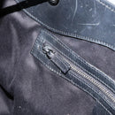 GUCCI GG Canvas Shoulder Bag Black Silver 109141 Auth 158449-20