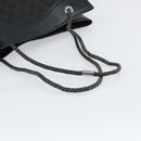 GUCCI GG Canvas Shoulder Bag Black Silver 109141 Auth 158449-7