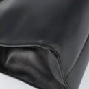 GUCCI Shoulder Bag Leather Black Silver 001 3038 Auth 158450-14