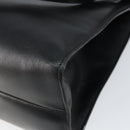 GUCCI Shoulder Bag Leather Black Silver 001 3038 Auth 158450-15