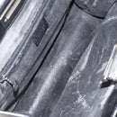 GUCCI Shoulder Bag Leather Black Silver 001 3038 Auth 158450-10