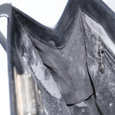 GUCCI Shoulder Bag Leather Black Silver 001 3038 Auth 158450-20