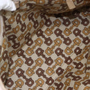 GUCCI GG Canvas Tote Bag Pink Gold Auth 158451-11