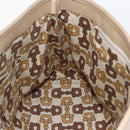 GUCCI GG Canvas Tote Bag Pink Gold Auth 158451-20