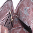 GUCCI Bamboo Hand Bag Leather 2way Brown Gold 000 2122 0290 Auth 158454-20