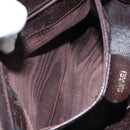 GUCCI Bamboo Hand Bag Leather 2way Brown Gold 000 2122 0290 Auth 158454-22