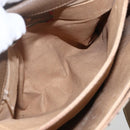 GUCCI GG Supreme Hand Bag PVC Beige Gold 116 02 080 Auth 158457-21