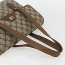 GUCCI GG Supreme Hand Bag PVC Beige Gold 116 02 080 Auth 158457-7
