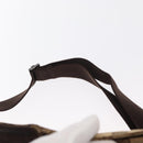 GUCCI GG Canvas Waist Bag Beige Silver 28566 Auth 158460-9