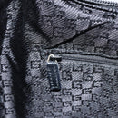 GUCCI Shoulder Bag Canvas Beige Gold 001 4204 Auth 158461-21