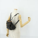 GUCCI Bamboo Backpack Suede Navy Gold 003 1705 0030 Auth 158464-28