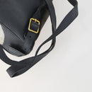 GUCCI Bamboo Backpack Suede Navy Gold 003 1705 0030 Auth 158464-9