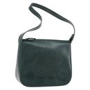 GUCCI Shoulder Bag Enamel Green Silver Auth 158465-1