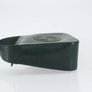 GUCCI Shoulder Bag Enamel Green Silver Auth 158465-5