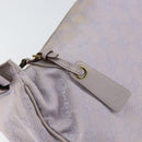 GUCCI GG Canvas Shoulder Bag Purple Gold 92699 Auth 158466-15