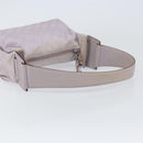 GUCCI GG Canvas Shoulder Bag Purple Gold 92699 Auth 158466-7