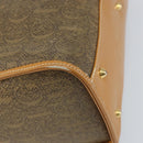 GUCCI Hand Bag Leather Beige Gold 002 58 0219 Auth 158470-13