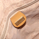 GUCCI Hand Bag Leather Beige Gold 002 58 0219 Auth 158470-15