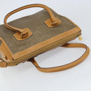 GUCCI Hand Bag Leather Beige Gold 002 58 0219 Auth 158470-6