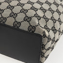 GUCCI GG Canvas Tote Bag Navy Gold 002 1099 2404 Auth 158475-10