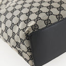 GUCCI GG Canvas Tote Bag Navy Gold 002 1099 2404 Auth 158475-13