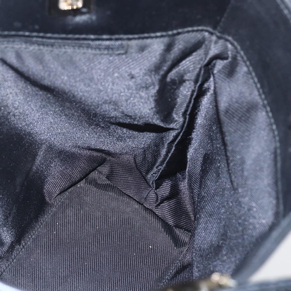 GUCCI GG Canvas Tote Bag Navy Gold 002 1099 2404 Auth 158475