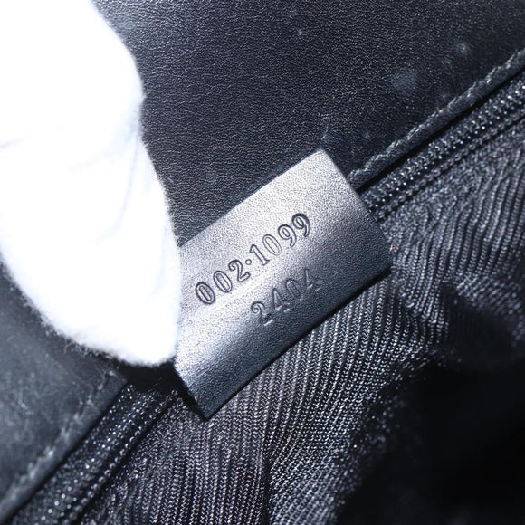 GUCCI GG Canvas Tote Bag Navy Gold 002 1099 2404 Auth 158475