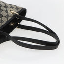 GUCCI GG Canvas Tote Bag Navy Gold 002 1099 2404 Auth 158475-7