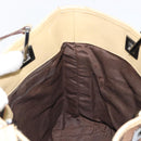 GUCCI GG Canvas Tote Bag Beige Gold 31244 Auth 158476-18