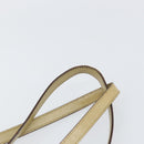 GUCCI GG Canvas Tote Bag Beige Gold 31244 Auth 158476-8