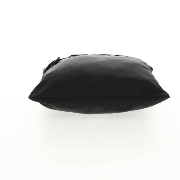 PRADA Sports Shoulder Bag Nylon Black Silver Auth 158478