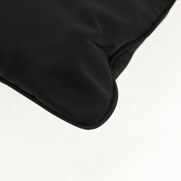 PRADA Sports Shoulder Bag Nylon Black Silver Auth 158478