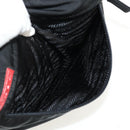 PRADA Sports Shoulder Bag Nylon Black Silver Auth 158478-20