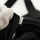 PRADA Sports Shoulder Bag Nylon Black Silver Auth 158478-12
