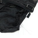 PRADA Sports Shoulder Bag Nylon Black Silver Auth 158478-11