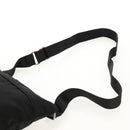 PRADA Sports Shoulder Bag Nylon Black Silver Auth 158478-14