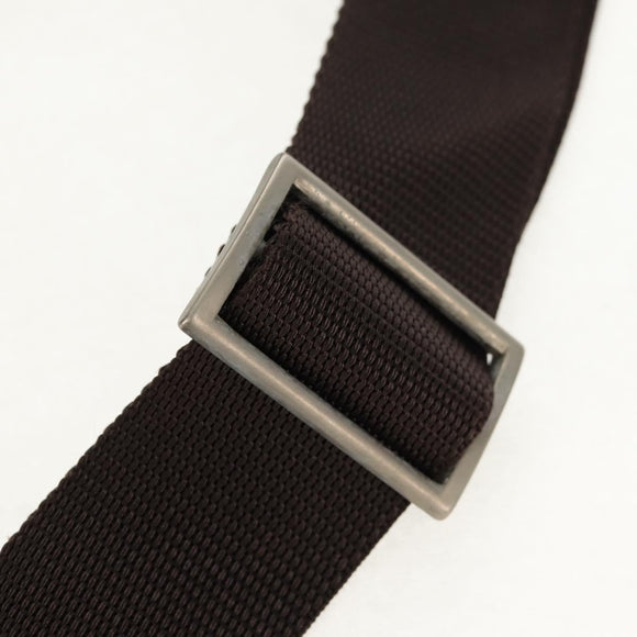 PRADA Shoulder Bag Nylon Khaki Silver Auth 158481