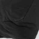 PRADA Hand Bag Nylon Black Silver Auth 158483-14