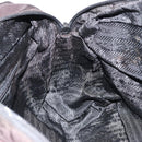 PRADA Hand Bag Nylon Black Silver Auth 158483-19